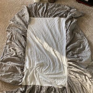 Restoration Hardware Crib Skirt